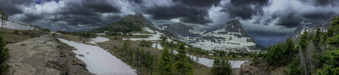 Montana Glacier Park Hidden Lake