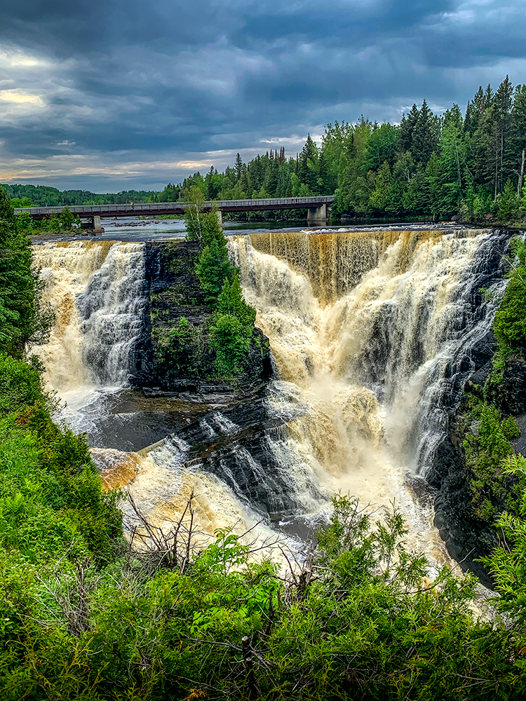 Canada Kakabeka Falls outside Thunder Bay